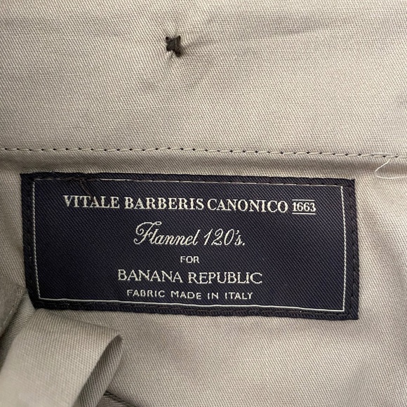 Baroli Flannel Suit Pant - Picture 3 of 7